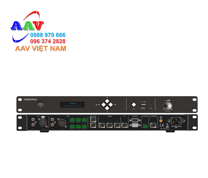 Bộ điều khiển trung tâm kỹ thuật số VIS-CCD2500-D